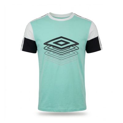 T-SHIRTS UMBRO ORIGINAL HOMME VERT COTON